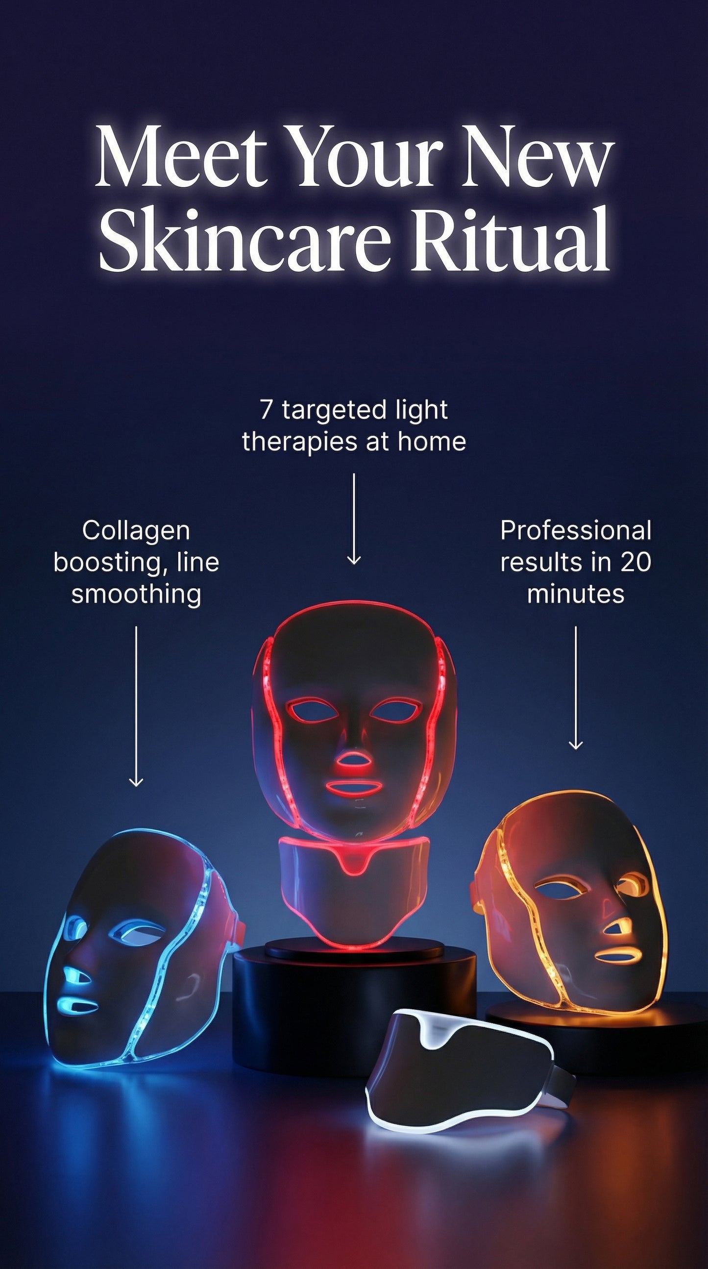 Radiant7 LED Facial Mask