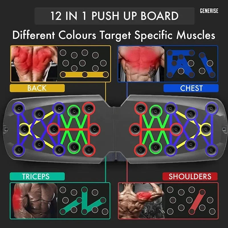 Push Up Power Station with padded handle